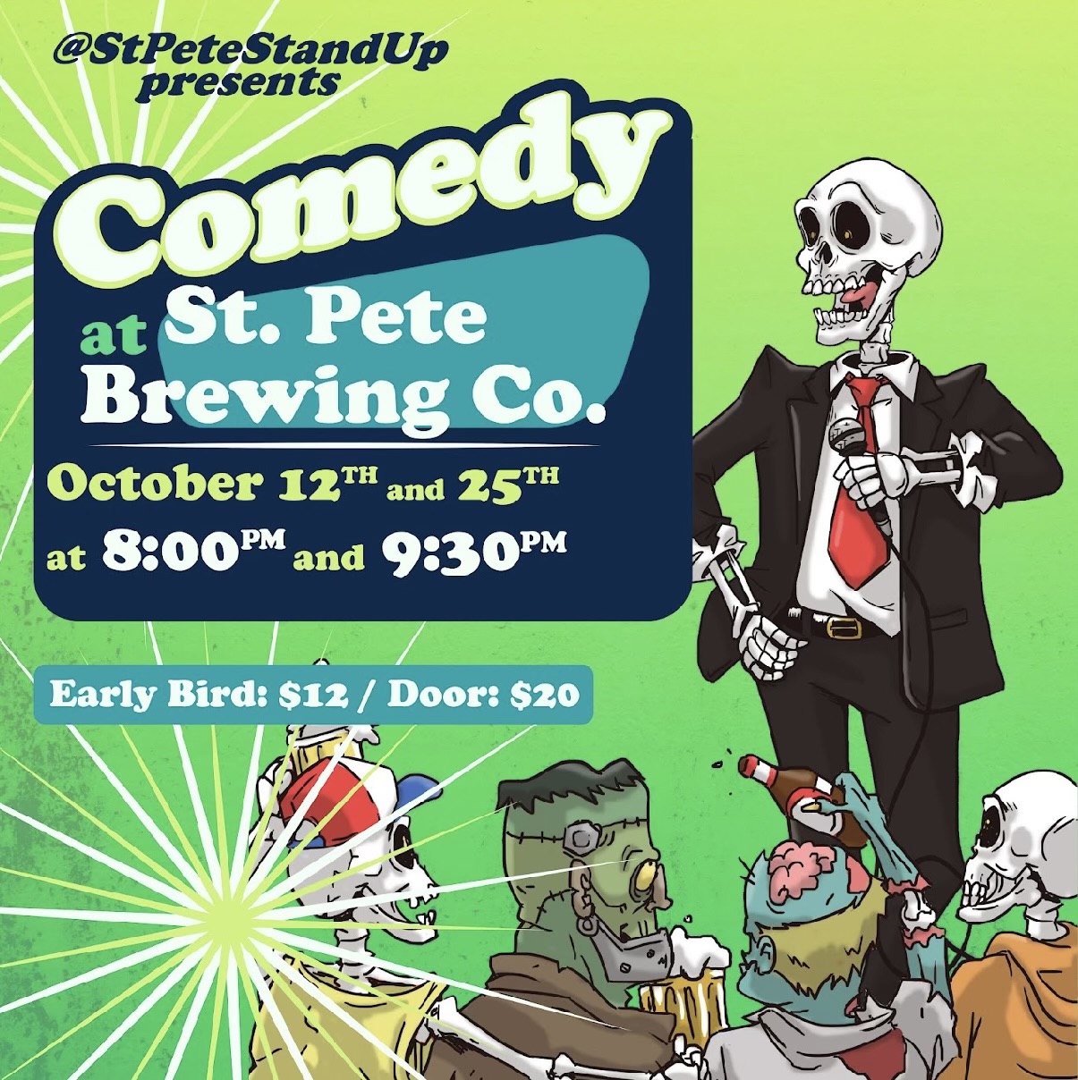 Saturdays @ St Pete Brewing Co Poster